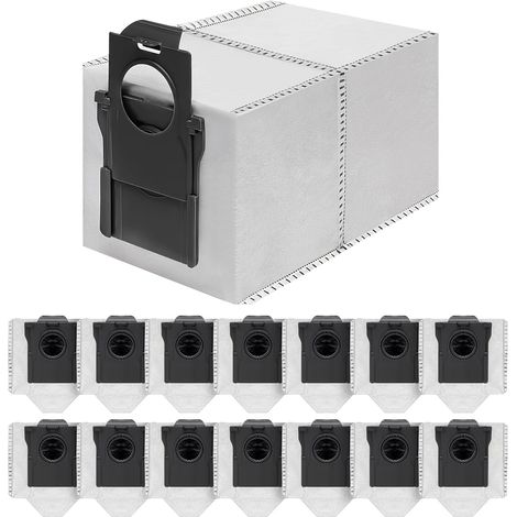 15 sacchetti di ricambio per aspirapolvere robot Dreame X50 Ultra/X40 Ultra/X30 Ultra/L50 Ultra/L40 Ultra/L10s Ultra Gen 2/L10s Pro Ultra, accessori per sacchetti per la polvere di grande capacità da  (1/5)