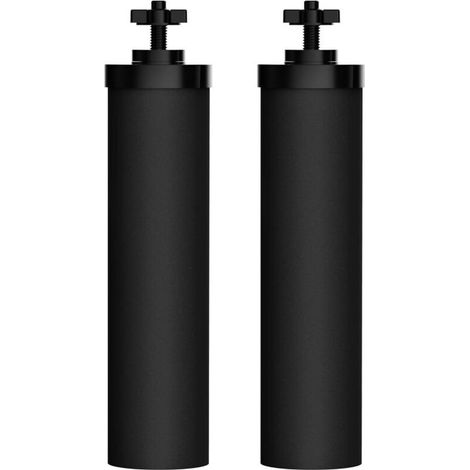 2-teiliger BB9-2 Wasserfilter, kompatibel mit Berkeyy Reinigungselementen, schwarze Filterkartusche, Premium-Wasserfilter, kompatibel mit der Travel Big Royal Imperial Crown Light Serie (1/5)