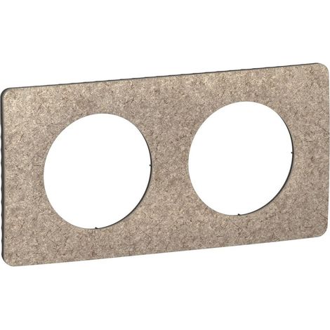 Legrand CP1502 Céliane-Abdeckrahmen für 2 Geräte – Filz