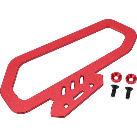Poignée de transport aluminium pour radiocommande RC, support facile à remplacer pour 10PX et 7PX, rouge (1/5)
