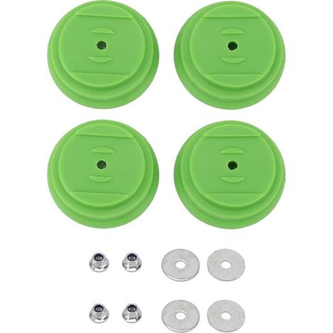 Set of cover plastic for mower, 4 pieces, accessories for cap tools electric of garden and of farm (1/5)