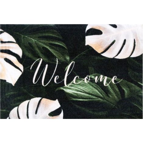 Boston-Teppich 50x80cm Jungle Welcome - Idmat
