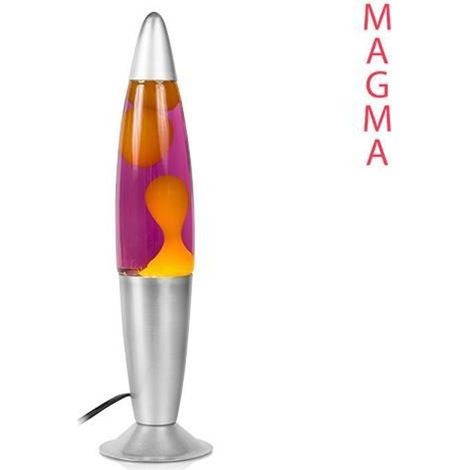 Lampe à lave Magma multicolore – éclairage coloré et chaleureux, 1 ampoule (blanc chaud)
