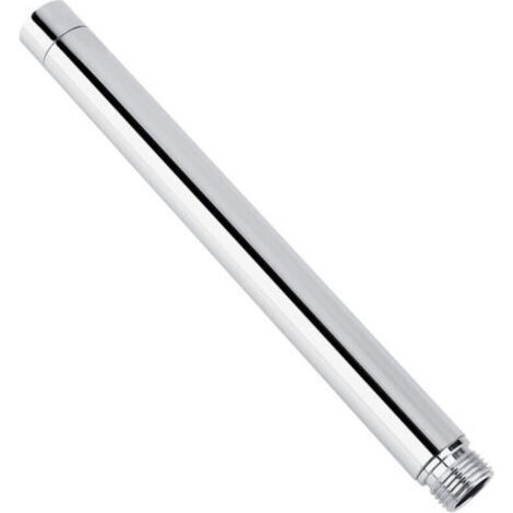 8 inch Round Stainless Steel Shower Arm – Chrome Extension for Standard Installation – Rust Resistant and Easy to Install (1/5)
