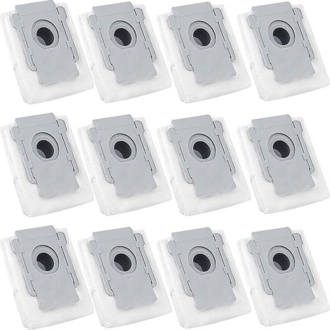Lot de 12 sacs d'élimination automatique de la saleté à base propre Irobot Roomba I7, etc.