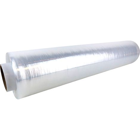 Lot de 6 Film étirable manuel haute résistance transparent 450mm x 300m GOLIATH