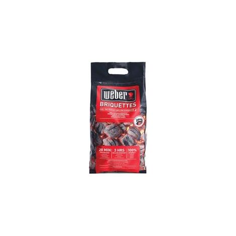 CARBONELLA BRICCHETTI IN LEGNO  kg.8    WEBER