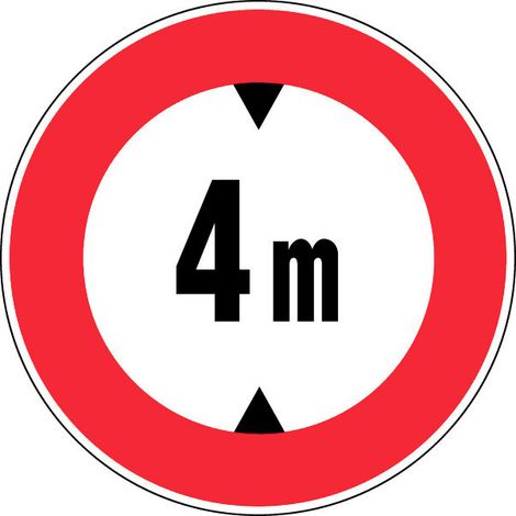 Panneau Hauteur limitée à 4m - Rigide Ø450mm - 4080314