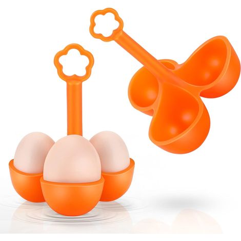 Support À Oeufs En Silicone - 3 Logements - Pour Cocotte Minute Et Cuisinière - 1 Pièce (1/5)