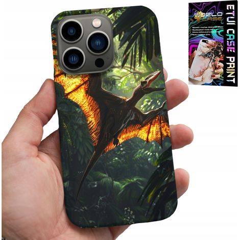 Custodia per iPhone 16 PRO - cover posteriore con dinosauro pterodattilo (1/5)