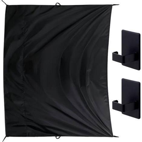 Rideau de Voiture pour Intimité - Rideaux d'Intimité Noirs et Grands - (1/5)