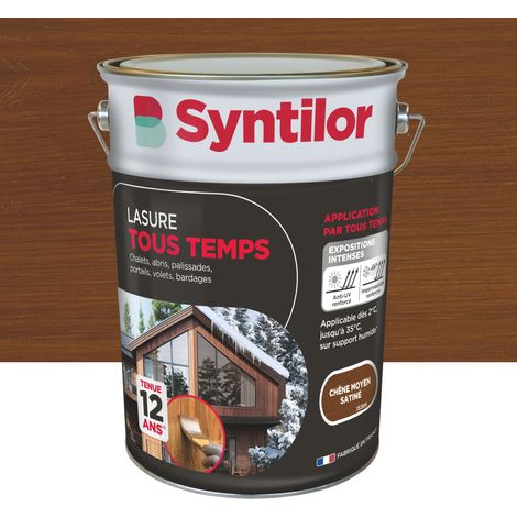 Lasure Tous Temps Syntilor 5L Chêne Moyen (1/5)