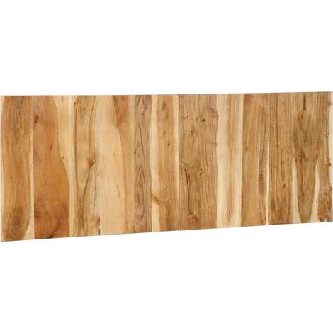 Maison Exclusive - Tête de lit 140 cm bois d'acacia massif (1/5)