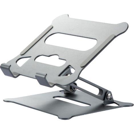 Support Téléphone Portable - Support de Bureau Réglable en Hauteur - Rotation à 360° - Antidérapant - Pliable - 1 Pièce (1/5)