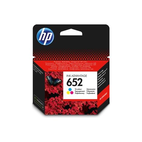 TINTA HP F6V24AE 652 TRICOLOR