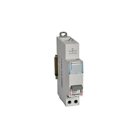 Inter poussoir modulaire simple fonction contact 2NO - 1 module - LEGRAND