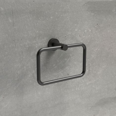 COLOMBO DESIGN Plus porta salviette anello grafite mat codice prod: W49310GM (1/2)