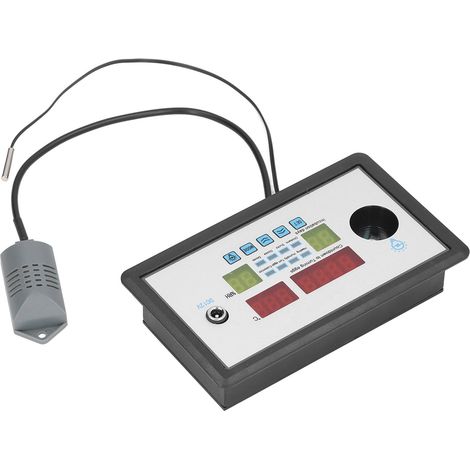 ZFX-W9002 Intelligenter 12V Temperatur- und Feuchtigkeitsregler, integrierter Inkubationscontroller, für Heiminkubatoren, Lieferung in Luftpolsterfolie.