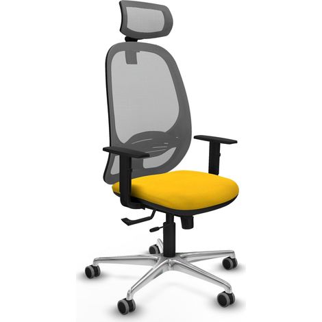 Silla ergonómica piqueras y crespo Cilanco negro espuma de alta densidad (1/2)