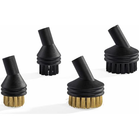 Wagner 2452743 W915e Set di spazzole rotonde 1 KIT Nero (1/4)