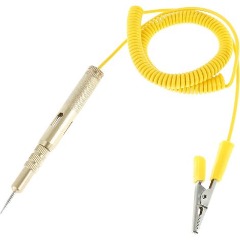 Stylo testeur de tension automobile, testeur de circuit automobile, sonde de test avec clip tournevis-AquaForge