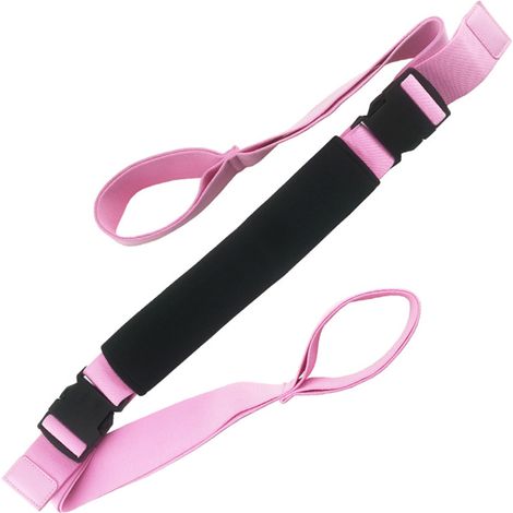 Bandes d'étirement - Bande Élastique pour Étirements Corps Entier - Pour Yoga Pilates Danse Gymnastique Rééducation - 1 Pièce (1/5)