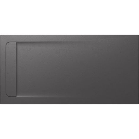 Receveur de douche extra plat en Stonex® Aquos - 1600x800mm - Onyx (1/2)