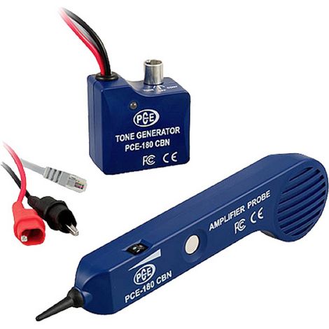 PCE Instruments PCE-180 CBN rilevatore di cavi nero robusto (1/5)