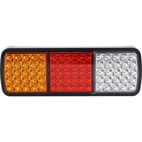 Jeffergarden Trailer Brake Light, Super Bright Tail Light, Waterproof and Shockproof LED, 75 Pieces, Suitable for Truck Lighting (1/5)