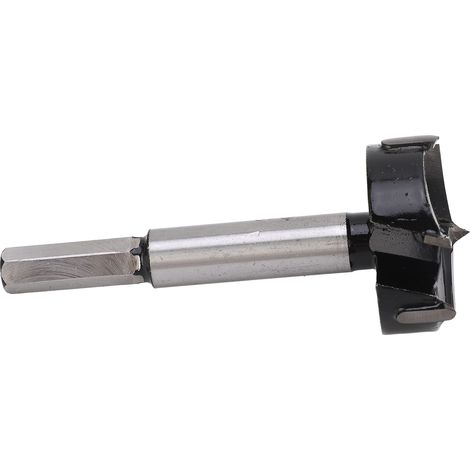 Foret à cuiller 40 mm carbure cimenté 3 lèvres perçage bois meuble charnière coffret 1 pièce (1/5)