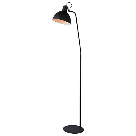 Lampada da terra Lucide Shadi nera metallo E27 60W (1/4)