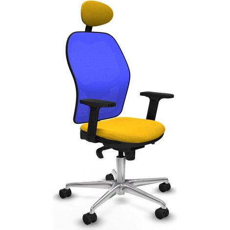 Piqueras-y-crespo Jorquera silla de oficina ergonómica amarilla