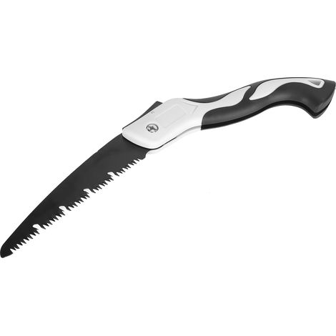 Scie pliante manuelle pour bois, lame SK5 acier, outil de bricolage avec manche rétractable, coupe de jardinage et menuiserie, usage domestique (1/5)