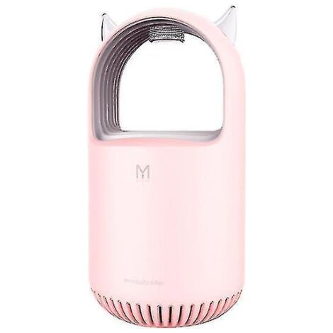 Lampe anti-moustiques d’intérieur USB à la maison, répulsif anti-moustique physique au toucher léger (rose), Ensoleillé