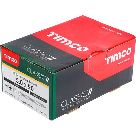 TIMCO Classic Multi-Purpose Countersunk Gold Woodscrews - 5.0 x 90