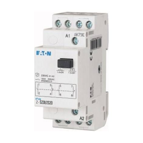 Télérupteur pour profilé Eaton Z-S230/2S2O 2 NO (T), 2 NF (R) 16 A 1 pc(s) (1/2)