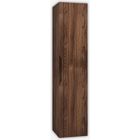 Solmira 160 Wandhängende Badezimmer-Kommode aus MDF, beidseitig nutzbar - Dunkelbraun