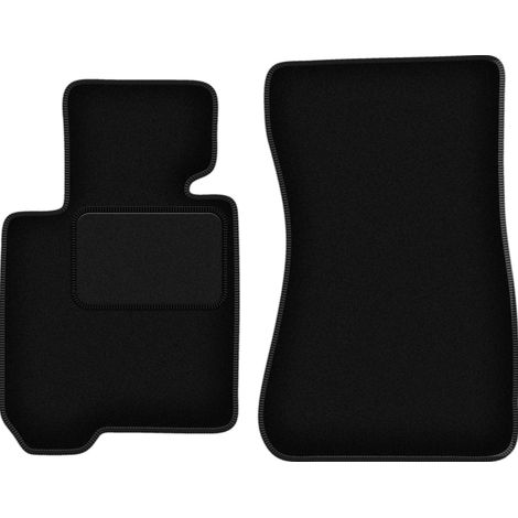 Alfombrillas delanteras negras para BMW Z4 E89 0 (2009-2019)