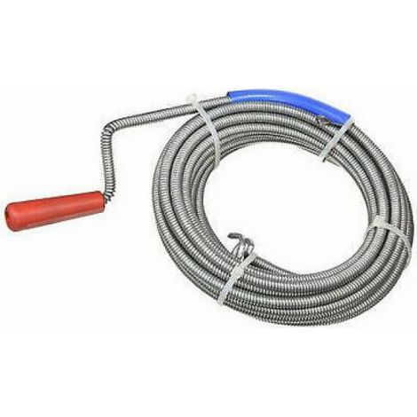 DISOTTURATORE STURATUBI CON MANOVELLA mt. 7,00