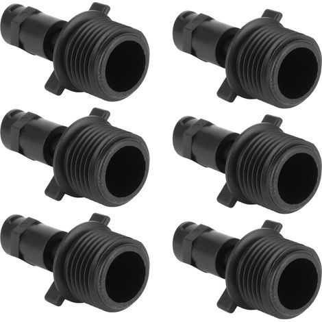 30 Pièces Tête d'Arroseur G1/2 Mâle 180° Type Ventilateur pour Jardin et Agriculture (1/5)