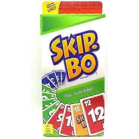 Jeu de cartes Skip-Bo 2025 - Un classique amusant pour toute la famille, enfants et adultes, idéal pour les jeux de société. (1/5)