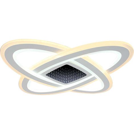 V-TAC VT-7962 130W LED dekorativer dimmbarer 3D-Effekt-Kronleuchter mit Fernbedienung 5050cm CCT 3in1 3000K+6500K - 15360