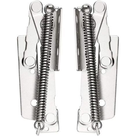 Cabinet door hinge, spring hinge, 80° hinges for tall cabinet doors, wardrobe (1/5)