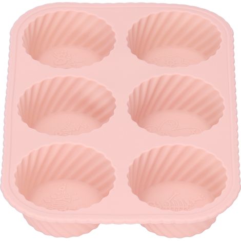 Moule à Pâtisserie en Silicone pour Gâteaux, Chocolat et Desserts DIY (Rose Foncé) (1/5)
