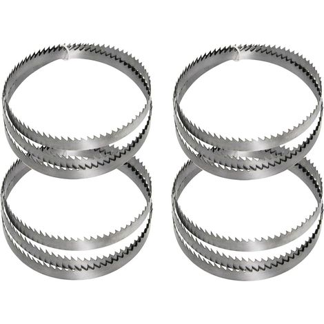 4er SET Bandsägeblatt 1790 x 10 x 0,35 mm 6 ZpZ für Hart/Weich Holz Kunststoff, Sägeband passend für Holzstar HBS 251, passend für HBS261 (1/5)