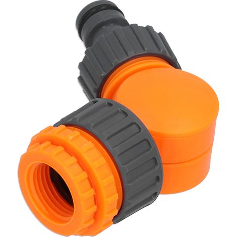 Raccord rapide en plastique pour tuyau de robinet, adaptateur rotatif à 180 degrés pour l'irrigation de jardin (1/5)