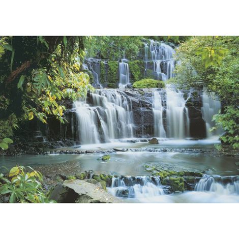 Komar Pura Kaunui Falls Papier peint vibrant 368x254 cm (1/5)