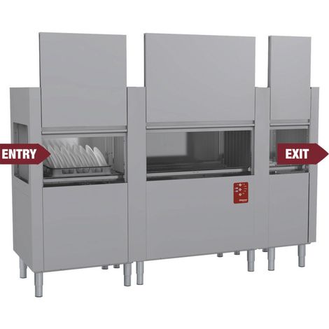 Lave-vaisselle à traction de paniers 270pan/h - Diamond (1/5)