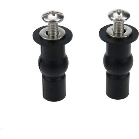 Abattant WC Fixations Charnières Accessoire de fixation pour abattant Convient à Toutes Les Toilettes(18mm) (1/4)