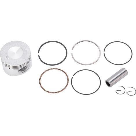 Kit completo de pistón metálico GY6-125 con anillos para kart/scooter ATV UTV motocicleta